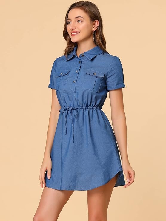 Vestido-Casual-de-Punto-con-Bolsillos-imagen-2 Los Mejores Vestidos de Moda para Mujeres Jóvenes: Tendencias, Estilos y Dónde Comprarlos