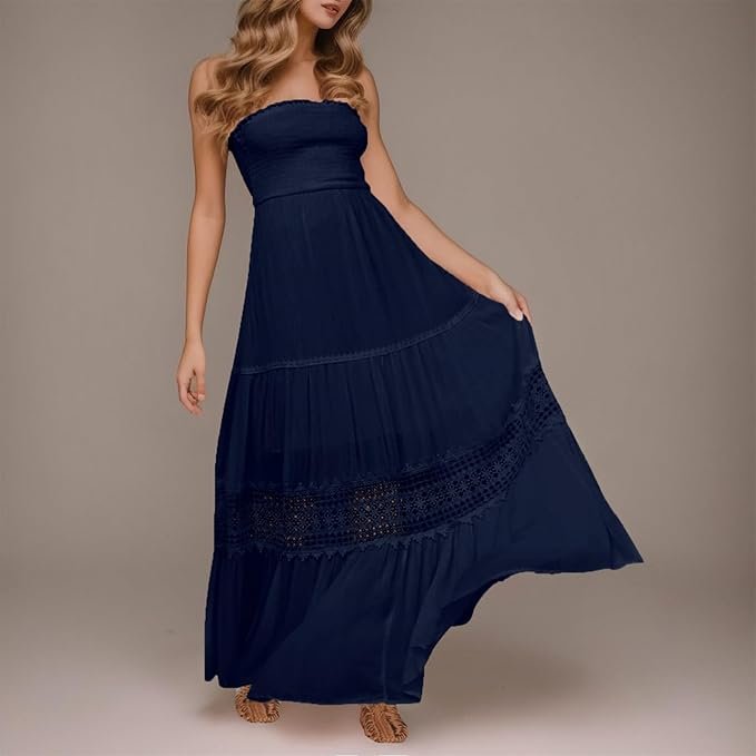 Vestido-Maxi-Bohemio-con-Espalda-Descubierta-imagen-1 Los Mejores Vestidos de Moda para Mujeres Jóvenes: Tendencias, Estilos y Dónde Comprarlos